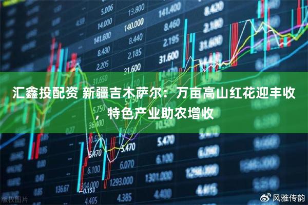 汇鑫投配资 新疆吉木萨尔：万亩高山红花迎丰收，特色产业助农增收