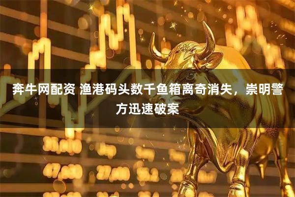 奔牛网配资 渔港码头数千鱼箱离奇消失，崇明警方迅速破案