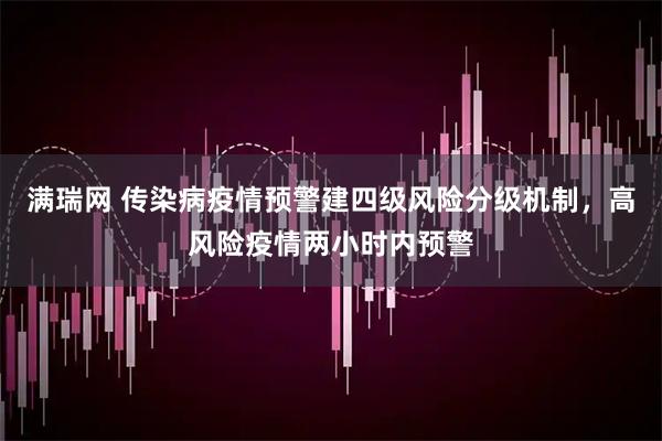 满瑞网 传染病疫情预警建四级风险分级机制，高风险疫情两小时内预警