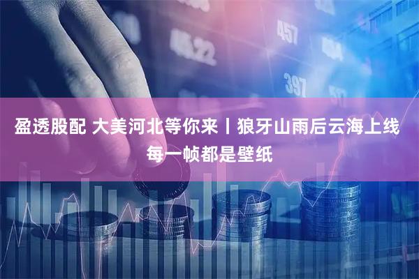盈透股配 大美河北等你来丨狼牙山雨后云海上线 每一帧都是壁纸
